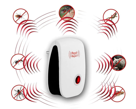 Ultrasonic Pest Repeller for Mosquito, Cockroaches, etc (Pack of 1)